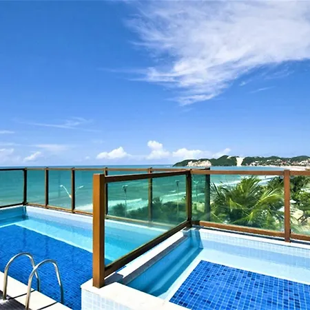 Na Praia - Araca 406 Super Luxo - Lateral Vista Mar Apartment Natal Exterior photo